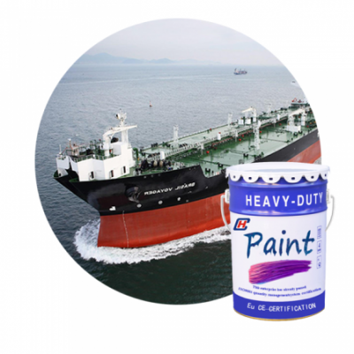 High Build Epoxy Glass Flake Anticorrosive Marine Vessel Decking Paint For Steel Ship Boat