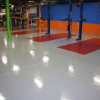 Metallic 100% Solid Epoxy Artistic Floor